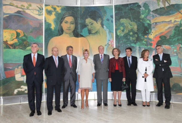 Acto conmemorativo del 20º aniversario del Museo Thyssen-Bornemisza. Fotografía de grupo
